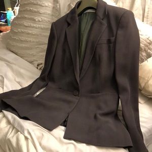 Blazer Emporio Armani Dk olive / grey .Elegant piece Size 40
